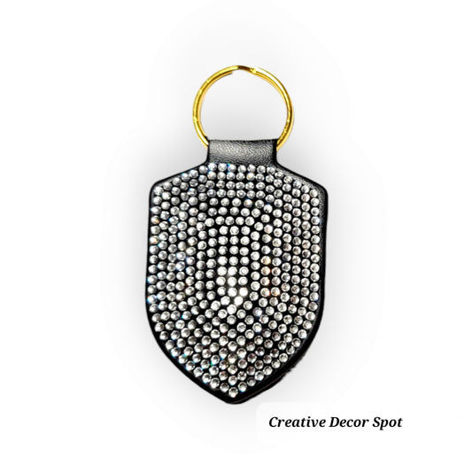 Rhinestone Keychain Keyring