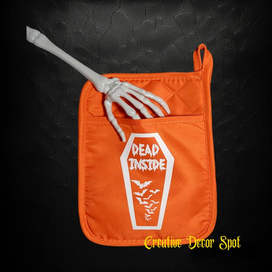 Dead Inside Coffin Pot Mitt image 0